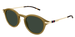 Gucci GG 1890S - 003 BROWN/GOLD green