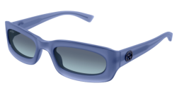 Gucci GG 1786S - 004 BLUE grey gradient double