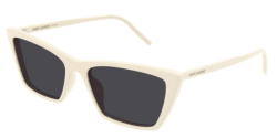 Saint Laurent SL 737 MICA THIN - 005 IVORY black AR (ANTI REFLECTIVE)