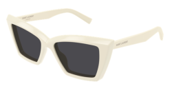 Saint Laurent SL 657 - 005 IVORY black AR (ANTI REFLECTIVE)