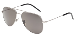 Saint Laurent SL Classic 11 - 010 SILVER smoke