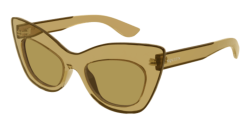 Alexander McQueen AM 0516S - 002 YELLOW brown