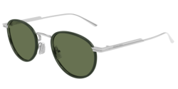 Bottega Veneta BV 1389S - 003 SILVER green