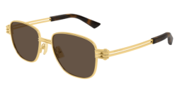 Bottega Veneta BV 1380S - 003 GOLD brown
