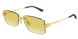 Bottega Veneta BV 1126S - 006 GOLD yellow gradient