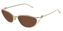 Bottega Veneta 1330S - 003 GOLD brown