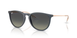 Ray Ban RB 4171 ERIKA - 681311 RUBBER BLUE gradient grey
