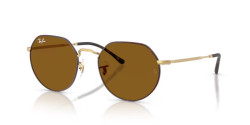 Ray-Ban RB 3565 JACK - 927533 MATT HAVANA ON MATT ARISTA GOLD brown