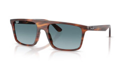 Ray-Ban RB 2222 - 954/3M STRIPED HAVANA blue gradient grey