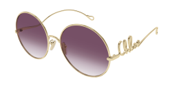 Chloe CH 0329S - 003 GOLD red gradient