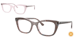 Ray-Ban RX 5433 - 8292 PHOTO WAVES PURPLE