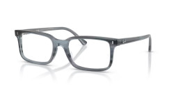 Ray-Ban RX 5445 - 8456 STRIPED BLUE