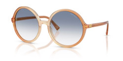 Miu Miu MU B02S - 26G80O BROWN GRADIENT BRANDY clear gradient light blue
