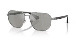 Burberry BE 3166 - 10036G GUNMETAL light grey mirror silver