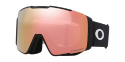 Gogle OAKLEY OO 7137 LINE MINER PRO M - 713705 MATTE BLACK prizm snow rose gold iridium +extra lens prizm Iced Iridium