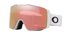 Gogle OAKLEY OO 7137 LINE MINER PRO M - 713706 MATTE WHITE prizm rose gold iridium +extra lens prizm Sapphire Iridium