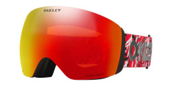 Gogle OAKLEY OO 7050 FLIGHT DECK L - 7050F3 RED EDDIE prizm snow torch iridium