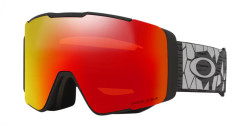 Gogle OAKLEY OO 7136 LINE MINER PRO I - 713614 BLACK REINFORCE prizm snow torch iridium