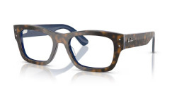 Ray-Ban RB 7683V JOSEPH - 8391 HAVANA GREY ON GRADIENT BLUE