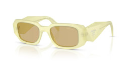 Prada PR 17WS - 21G10R FROSTED VANILLA yellow