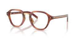 Prada PR C05V - 27F1O1 STRIPED COGNAC