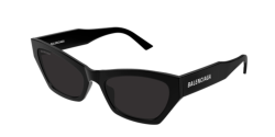 Balenciaga BB 0447S - 001 BLACK grey