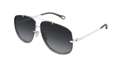Chloe CH 0348S - 002 SILVER grey gradient
