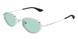 Alexander McQueen AM 0523S - 003 SILVER green
