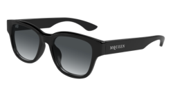 Alexander McQueen AM 0528SA - 001 BLACK grey gradient