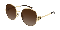 Gucci GG 2047S - 003 GOLD brown gradient