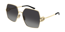 Gucci GG 2163S - 001 GOLD grey gradient