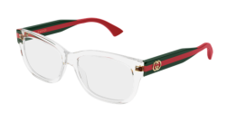 Gucci GG 0278ON - 013 CRYSTAL/GREEN