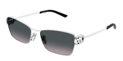 Gucci GG 2045S - 002 SILVER grey double gradient