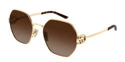 Gucci GG 2046S - 003 GOLD brown gradient