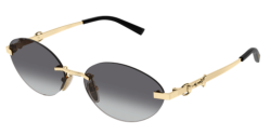 Gucci GG 2051S - 002 GOLD grey gradient
