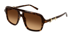 Gucci GG 2052S - 002 HAVANA brown double gradient