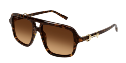 Gucci GG 2052S - 008 HAVANA brown double gradient
