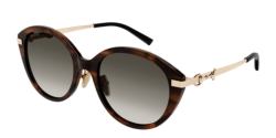 Gucci GG 2056SA - 003 HAVANA/GOLD grey gradient