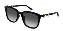 Gucci GG 2057SK - 001 BLACK grey gradient
