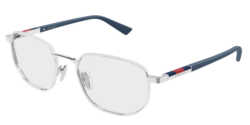 Gucci GG 2093O - 002 SILVER/BLUE
