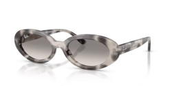 Ray-Ban RB 2223 - 144832 OPAL GREY HAVANA clear gradient grey
