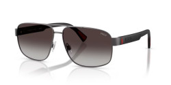 Polo Ralph Lauren PH 3165 - 92158G SEMISHINY DARK GUNMETAL gradient black