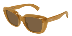 Saint Laurent SL 857 - 004 YELLOW brown