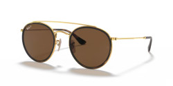 Ray-Ban RB 3647N - 001/57 GOLD polarized b-15 brown