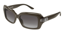 Balenciaga BB 0465S - 004 BROWN grey double gradient