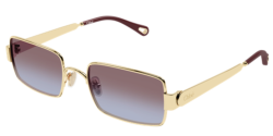 Chloe CH 0354S - 004 GOLD red double gradient
