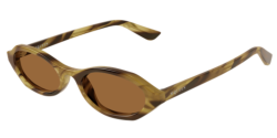 Alexander McQueen AM 0559S - 003 HAVANA brown