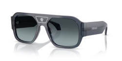 Versace VE 4508U - 5538V1 TRANSPARENT DARK BLUE blue gradient grey