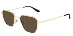 Alexander McQueen AM 0561S - 002 GOLD brown