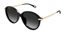 Chloe CH 0358SK - 001 BLACK/GOLD grey gradient